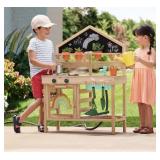 Outdoor Wooden Mud Kitchen