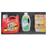 Era laundry detergent 200oz. Downy rinse out odor
