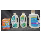 Ecos laundry detergent 210oz. 2- Downy rinse out