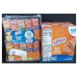 Lance 40ct variety pk crackers. Lance toast chee