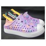 Girl's size 8 Skechers foamies shoes