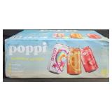 Poppi sparkling water 15 count variety 12oz cans