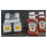 Sweet Baby Ray's BBQ Sauce 40oz each. 3- Heinz
