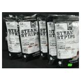 5 12oz steak strips beef snacks