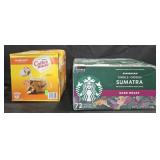 Starbucks dark roast coffee keurig cups 72 count.