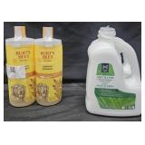 2- Moisturizing Hand Soap 80oz each. 2- Burt's