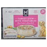 Turkey Stew w/ vegetables dog food 24 count 11oz