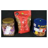 Deluxe mixed nuts unsalted 34oz. Chili roasted
