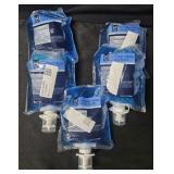 5- Antibacterial foaming hand soap refills 33oz