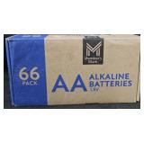 AA Batteries 66 count