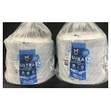 2- Ultra Dinner Paper Plates 204ct per pack