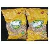 2 Hampton farms unsalted peanuts 5lb bags
