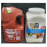 Frank's red hot 1 gal original. 1gal Ranch