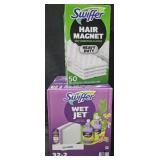 Swiffer wet Jet mipoing pack. Swiffer hair magnet