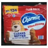 4 8ct rolls Charmin ultra strong club pk
