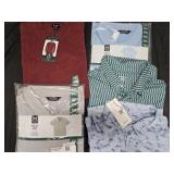 Men's size 3XL shirts and sweater. New w/ tags