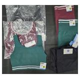 Women's size Large Penn leggings and sports bras.