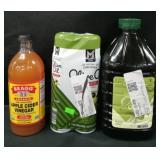 Bragg apple cider vinegar 32oz. 2pk Olive oil non