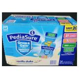 24pk pediasure vanilla shakes