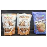 2- nutrail cinnamon pecan nut granola 22oz each.