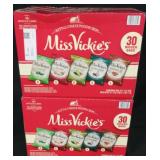 2 30pk miss Vicki's variety chips