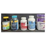 D3 650 count. Ibuprofen 400 count. Cranberry 150