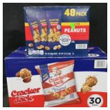 Crackerjack 30ct bags box. 48pk 1oz Planters