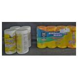 2- Disinfectant wipes 312 count each