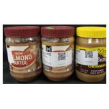 2 24oz creamy almond butter spreads. 28oz
