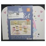 Rainbow Tin Tea Set