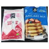 7lbs cane powdered sugar. 10lb Buttermilk pancake