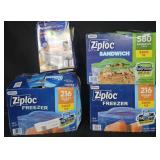 2- Ziploc gallon bags 216 count each. Ziploc