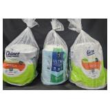 2- Chinet paper lunch plates 225 count each.
