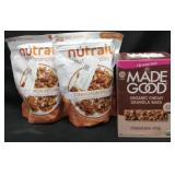 2 20oz nutrail cinnamon pecan granola.  30ct Made