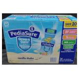 24pk pediasure vanilla shakes