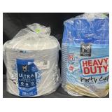 204 ultra dinner paper plates & 240 heavy duty