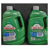 2- Cascade complete liquid dishwasher detergent