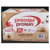 15pk premier protein Cafe latte
