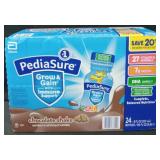 24pk pediasure grow and gain chocolate shakes