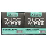 800 mint chill XL Dude Wipes
