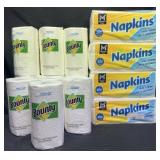 10 rolls Bounty paper towels & 1,200 napkins
