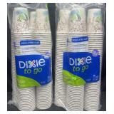 352 Dixie to go 12 oz insulated paper cups
