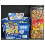 Peanut butter filled pretzels 44oz. Planters