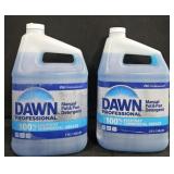 2- Dawn pot and pan dish detergent 1 gallon each