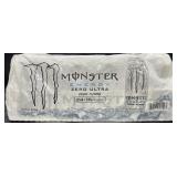 24-16oz Monster Energy Zero Ultra energy drinks