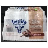 12pk Fairlife nutrition plan chocolate shakes