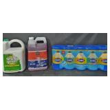 Simple Green 1 gallon. Sanitizer 1 gallon. Clorox