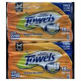 30 Mega Rolls Super Premium Paper Towels