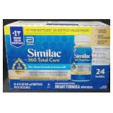 24pk Similac 360 total care infant formula