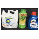 All detergent 208fl oz. Gain Scent booster.